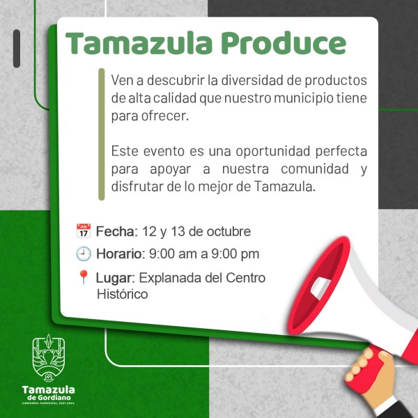 Tamazula Produce – Gobierno de Tamazula de Gordiano, Jalisco